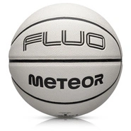 Basketball Meteor Fluo weiß/neon grün 7