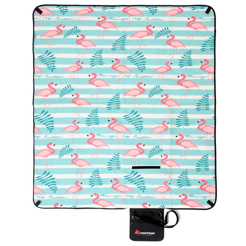 Picknickdecke Meteor L 120x135 cm Flamingos