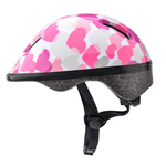 Kids bike helmet KS06 XS 44-48 cm Pink hearts
