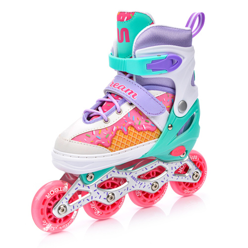 Inline skates Meteor 4in1 Cream L 38-41