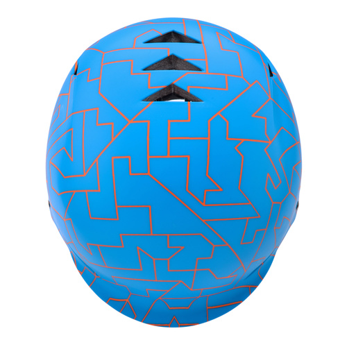 Kask rowerowy Meteor KS02 M 52-56 cm niebieski