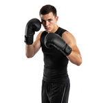 Boxhandschuhe Meteor 4 oz Training, Klettverschluss, PU