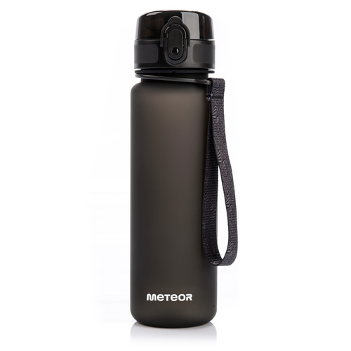 Sports water bottle Meteor 500 ml black