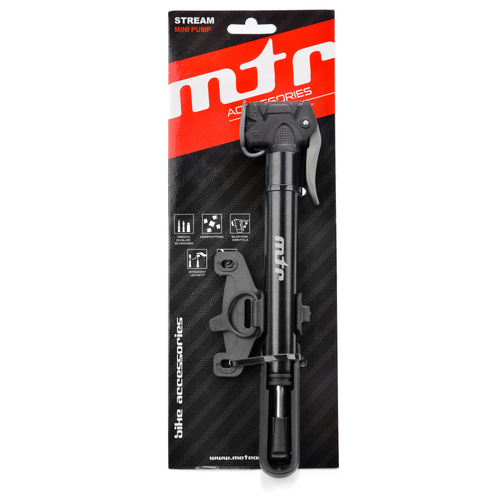 Mini-Fahrradpumpe Meteor Stream