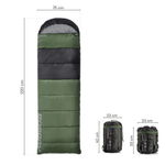 Meteor Schlafsack Bombay L Oliv/Schwarz