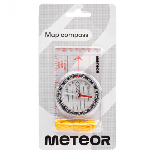 Meteor compass with 85 mm ruller