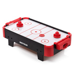 Airhockeytisch Meteor schwarz/rot