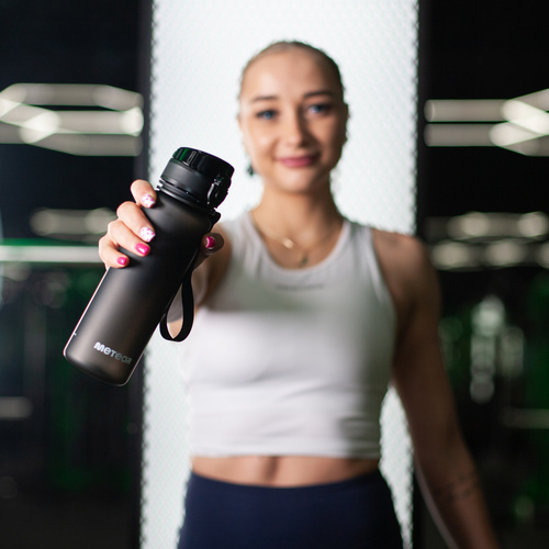 Sports water bottle Meteor 500 ml black