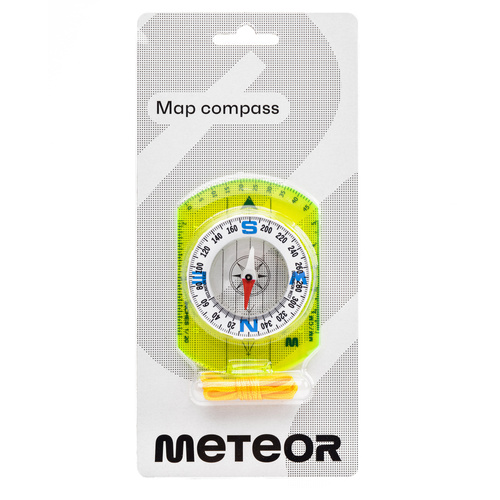 Compass Meteor with ruler, white disc
