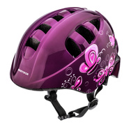 Kids bike helmet KS08 M 52-56 cm pink butterflies