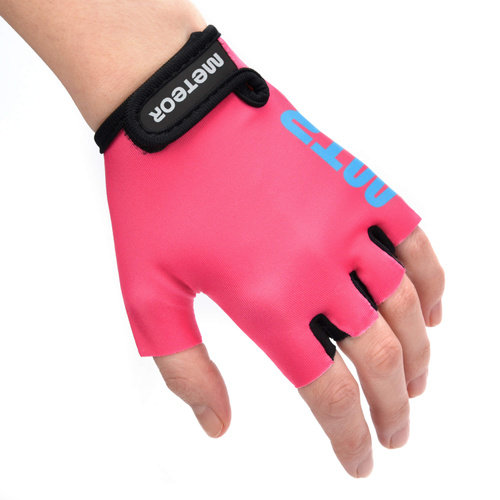 Fahrradhandschuhe Meteor Kids XS One rosa