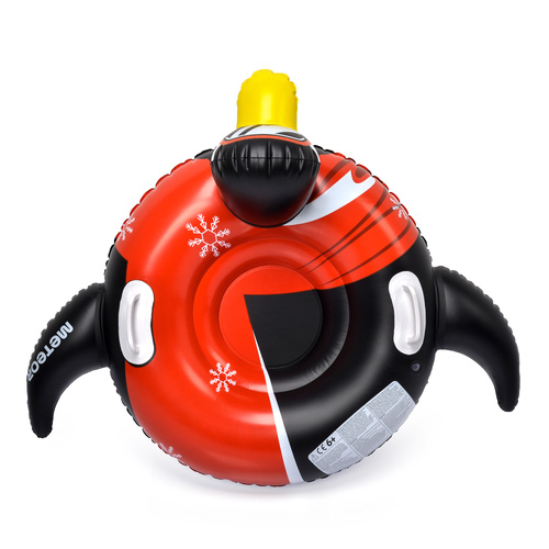 Snow tube Meteor Penguin black/red