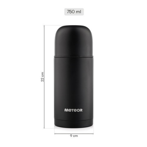 Thermos Meteor 750 ml black