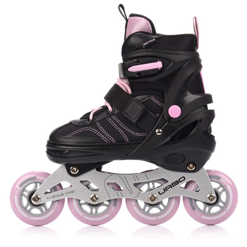 Inline skates Meteor Urbo M 34-37 black/pink