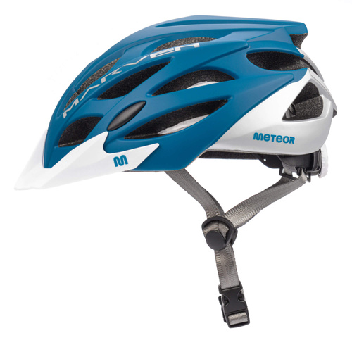 Fahrradhelm Meteor Marven M 55-58 cm navy/grey