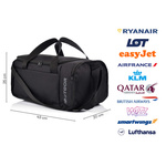 Torba fitness Meteor Nanuq 20 l czarny