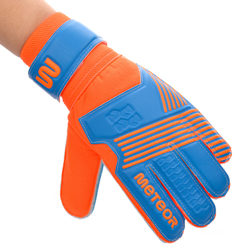 Meteor Catch 9 blue goalkeeper gloves