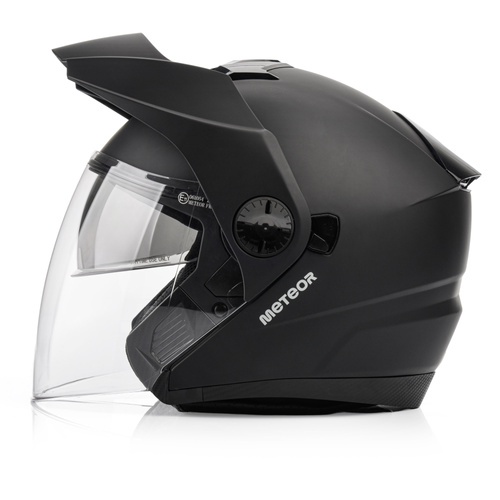 Kask motocyklowy Meteor Hekato L 59-60 cm czarny