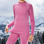 Kinder-Thermo-Unterwäsche Meteor 128/134 Rosa