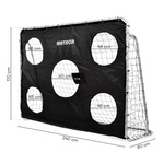 Fußballtor mit Zielmatte Meteor 240x170x80 cm