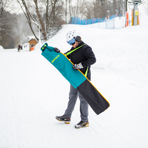 Ski set Meteor Norse green/black