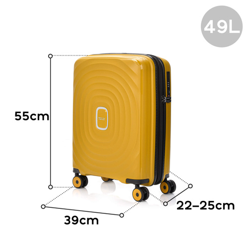 Swissbags Echo Handkoffer 55 cm Senf