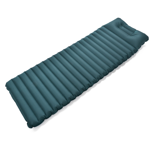 Selbstaufblasbare Matratze Meteor 2in1 (Pumpe + Drybag) 188×60×8,5 cm in der Farbe Meer.