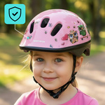 Kinderfahrradhelm Meteor KS06 S 48-52 cm Steinkauz