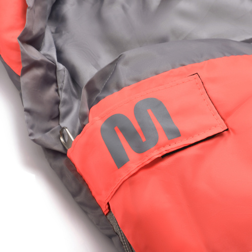 Schlafsack Meteor Ymer neon orange/grau