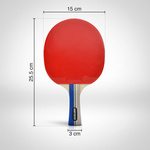 Table tennis racket Meteor Sirocco**