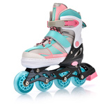 Inline skates Meteor 2in1 L 38-41 pink / blue