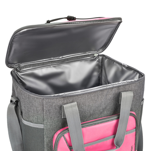 Thermal bag Meteor Frosty 30l pink / gray melange