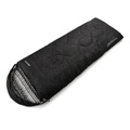 Schlafsack Meteor Timber Baumwolle schwarz