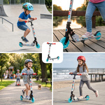Scooter Meteor Dragon LED Wheels, Handbrake, Foldable