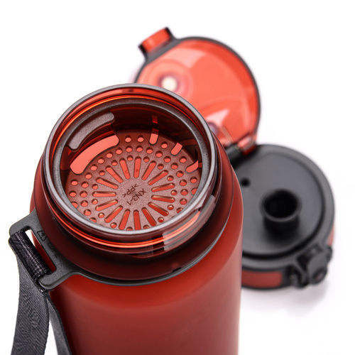Sports water bottle Meteor 500 ml red