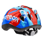 Kask rowerowy dla dzieci Meteor HB6-5 S 48-52 cm Map blue
