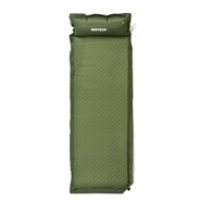 Self inflating mat Meteor 200×66×3,8 cm green