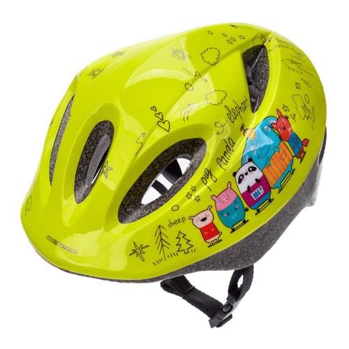 Meteor cycling helmet KS05 M 52-56 cm Animal Friends