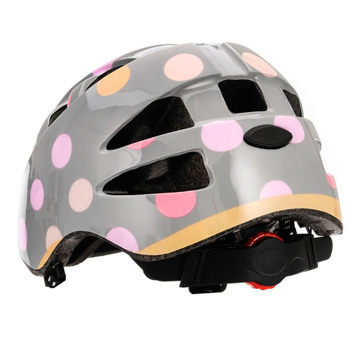 Kask rowerowy dla dzieci Meteor MA-2 M 52-56 cm Dots