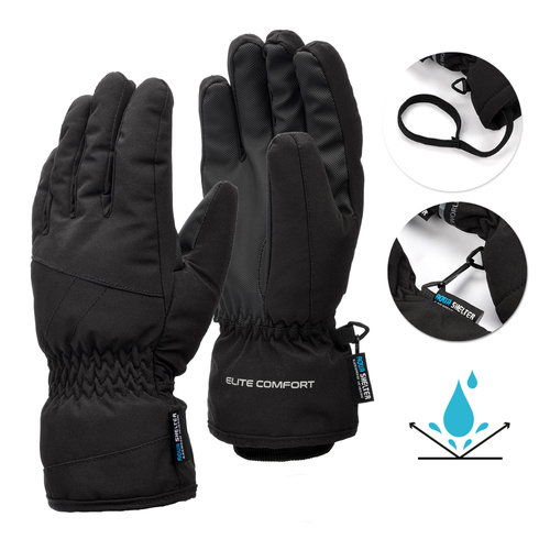 Winterhandschuhe Meteor Nevis S schwarz