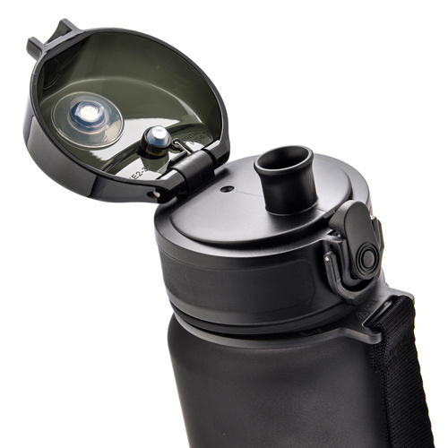 Meteor sports water bottle 500 ml black/white