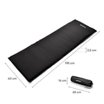 Selbstaufblasbare Matte Meteor 195×60×2,5 cm schwarz