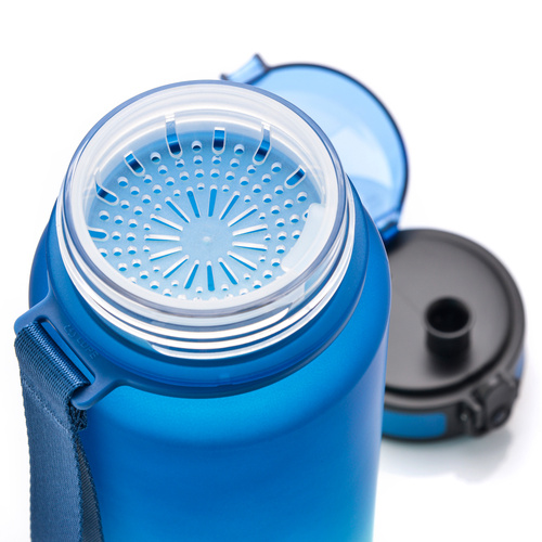 Meteor sports water bottle 1000 ml blue/turquoise