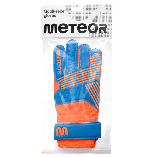 Meteor Catch 9 blue goalkeeper gloves