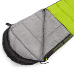Meteor Schlafsack Bombay L Grün/Schwarz
