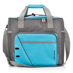 Thermal bag Meteor Frosty 30l blue / gray melange
