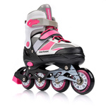 Meteor L Rollschuhe 38-41 rosa/grau