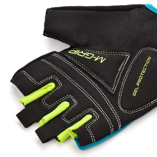 Bike gloves Meteor Gel GX39 XL dark green-green