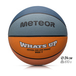 Basketball Meteor What's up 7 blau/orange