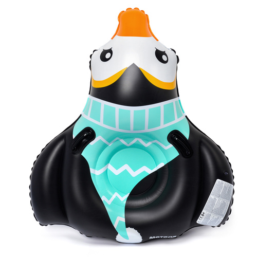 Snow tube Meteor Penguin black/mint